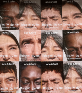 studio mortaza amiri morta brand design art direction ace tate ss22 bring on the sun bots ooh out of home wildposting wild posting poster posters 